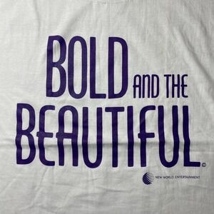 Vintage 80s 90s BOLD AND THE‎ BEAUTIFUL promo shirt